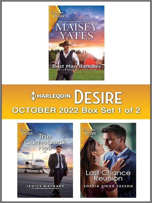 Title details for Harlequin Desire: October 2022 Box Set 1 of 2 by Maisey Yates - Available